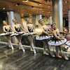 Zwiedź Dance Black Professional Balet Tutu Dziecięce Kobiety dla dorosłych koronkowe cekinowe jezioro łapan pancake tutus balet dla dorosłych balerina taneczna sukienka taneczna 230612