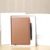 Pocket Notebooks A5 to Do List Planners Notepad fodrade sidor Vanliga papperslinjer Dagbok Journal Stationery Office Supplies