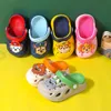 Slipper Summer Children Slippers Non-slip Mules Clog Cartoon Design Baby Shoes for Toddler Girls Boys Home Shoes Sandals Kid Slides 230612