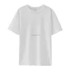 MENS T -shirt Solid Color Underlay Kort ärm Ice Silk Slooth Men's Underlay Pure Cotton T -shirt