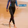 Wetsuits Drysuits 3mm Wetsuit Kadın Sörf Mızrak Yardım Mayoları Tulum Yastıklı Tüplü Dalış Triatlon Islak Takım 230612
