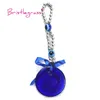 Décorations de jardin BRISTLEGRASS Blue Eye Ruban Noeud Papillon Amulette Porte-Bonheur Tenture Pendule Bénédiction Cadeau Décor R230613