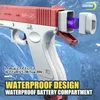 Песчаная игра в воду Fun 2023 Новый электрический пистолет Высококачественная аккуратная детская игрушка с большими возможностями для летних игр и R230613