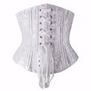 Bustiers Corsets 24 Double Spiral Steel Boned Waist Control Control Underbust Women Jacquard Cincher Corselet Plus Size XS-6XL