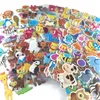 Adesivi giocattolo per bambini 12 fogli Set Mini adesivo 3D animale carino per ragazzi Ragazze Scrapbooking fai da te Puffy PVC Regalo per bambini 230613