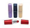 Wholesale Beautiful Secret Lipstick Shape Pill Bottle Snuff Snorter Stash Pill Box Pill Case Hookah Smoking Pipe for Dabs Rigs