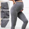 Kvinnors leggings 2023 Kvinnors höga midja moderskapsyogbyxor över magen graviditet stödjer träning yogastights byxor graviditet yogaleggings