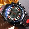 Relojes de pulsera AMST, relojes deportivos para hombre, buceo, 50 m, reloj militar LED Digital, reloj electrónico informal de moda para hombre