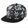 Ball Caps PrintingBaseball Cap Fashion Snapback Hoed voor mannen en vrouwen met platte rand Katoen Hiphop Cool Street Dance Hoeden