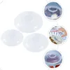 Dinnerware Sets Microwave Heating Lid Sealing Cover Kitchen Dish Covers Preservation Plastic Bowl