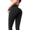 Наряд йоги бесшовные брюки высокий эластичный спортивный фитнес -леггинг, женские талию, тренажерный зал, затягивание, подготовка девочка тугие 230612