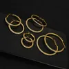 New 30-100mm Large Hoops Earrings Basketball Wives Hip Hop Jewelry Gift R230613