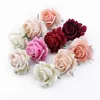 Dried Flowers 5/10Pcs Wedding Decorative Garden Wall Christmas Decorations for Home Brooch Silk Roses Diy Gifts Artificial Wholesale