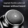 Razors Blades Mini Electric Travel Shaver 6 Men's Hair Shaving Beard Trimmer Machine Portable Waterproof Pocket Size Home Razor 230612