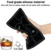 Baking Moulds Big Ice Food Mold Giant Jumbo Large Grade Silicone Cube Square Tray DIY Maker Tray4/6/8/15 Grid