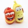 Wholesale laughing worm plush toy creative gift doll doll toy key pendant decompression funny