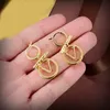 Designer Earrings Stud For Women circle Earring Fashion Ear Studs Hoop Earring Woman Designers Earrings charm jewerly bxcaps