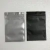 300 teile/los 8,5*13 cm Allgleiches Farbige Aluminium Folie Selbst Dichtung Zipper Kunststoff Tasche Verpackung Für Lebensmittel Snack Lagerung matte Mylar Mylar Baggies