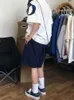 Kadın T-Shirt Y2K Koreli Vintage Street Giyim Gündelik Acubi Harajuku Egirl Kısa Kollu T-Shirts Grunge Estetik Büyük Boy Tees Üst Kıyafetler 230612