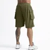 LL Männer Yoga Sport Kurze Baumwollshorts THE mit Taschen Handy Casual Running Gym Fifth Herren Joggerhose K-91