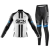 Racing Sets Pro GcnCycling Team heren Wielertrui Lange Mouwen Set MTB Bike Kleding Fietskleding Broek 9D GEL pak