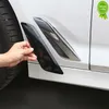 Yeni 2pcs/Set Araba Ön Çamurluk Yan Havalandırma Kapağı Trim Köpekbalığı Gills BMW 5 Serisi G30 G31 G38 2018