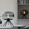 Настольные лампы Sandyha Nordic Glass Lamp