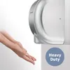 Dryers Aike Brand Smart Sensor Hands Dryer Powerful Airflow Hand Dryer for Bathroom Commercial High Speed Hands Drying Hine Ak2800