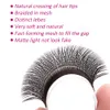 Outils de maquillage 510 PCS Fadvan YY Forme Extensions de cils noirs Deux cils à pointe Premade Fan Lashes Faux Mink YY Lashes 230612