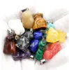 Natural Stone Cat Pendant Carved Crystal Healing Reiki Decoration Charms Craft Home Mini Decor Gemstone Jewelry Wholesale