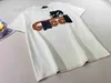 Diseñador de camisetas para hombres 2023 Primavera / Verano Nueva camiseta de manga corta con estampado de letras de ardilla de algodón Casual OS Z7ZL