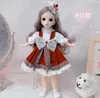 Куклы 30 см. Кукла 1 6 BJD Fashion Body Make Up 3D Eyes 23 Длинные длинные волосы Красивая игрушка принцесса DIY для девочек 230613