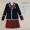 Set di abbigliamento Donna Corea Britannica Giappone Uniforme scolastica Completi per ragazze Anime Costume Cosplay Vestiti per abiti Set 5 PZ 230612