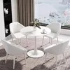 Fashioin Home Furniture Tulip Leisure Coffee Lafet White Black круглый столовой для домашнего офиса орнамент