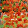 Garden Decorations Great Artificial Fall Maple Leaf Garland Vine Wedding Garden Decor