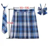 Юбки юбки женская плита плита с галстук Bowtie xs- 5xl Harajuku