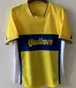 1992 1995 2001 Maglie da calcio retrò Maradona Caniggia RIQUELME PALERMO ROMANO Boca Juniors Maglie da calcio maillots kit uniforme Camiseta de Foot