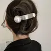 ヘアクリップ女性用韓国パールバレットホルダークラブヘッドウェアガールズ甘いヘアピンアクセサリー