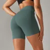 Yoga outfit shorts kvinnor fitness spring cykling andningsbara sport leggings hög midja sommar träning gym 230612