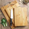 Carbonized bamboo chopping blocks kitchen fruit board large thickened household cutting boards Hcqkh