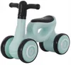 2023New Children's Scooter Baby Four-Wheeled 1-3 år gammal babybalans biltur på baby walker glidande bil frakt gratis installation