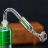 Glass Smoking Pipes Manufacture Hand-blown bongs Double filter glass walkway