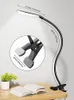 Reading room USB mini desk lamp gooseneck magnifying glass desk lamp with clamp