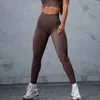 Йога наряд Fitness Sport Leggings Женщины без проблем спортивной одежды с высокой талией.