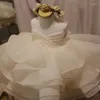 Sukienki dla dziewczynki siatki tutu sukienka księżniczka maluch dziecięcy bez rękawów Bowknot destido urodzinowe przyjęcie weselne