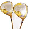 Nya golfklubbar Honma S-06 Golf Fairway Wood 4 Star 3/5wood Loft Golf Wood Graphite Axa and Clubs Head Cover Free Frakt