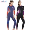 wetsuits drysuits 다이브 돛 3mm 네오프렌 다이빙 wetsuit 여자 겨울 따뜻한 스쿠버 스노클링 슈트 스피어 핑 장비 방수 230612