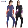 Wetsuits Drysuits Dive Sail 3MM Neopreen Duikwetsuit Vrouwen winter warm houden Scuba Snorkelpak Onderwatervisserij Apparatuur waterdicht 230612