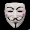 Partymasken Halloween Adts Kostümmaske für Vendetta Kostüm Adt Zubehör Cosplay BH3976 Drop Lieferung Home Garden Festliche Suppl Dhtcb