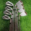 Club Shafts 8PCS Arrivée M-Gloire Golf Clubs Fers Set Gloire M Iron 5-9PAS R / S Steel / Graphite Shafts Y compris Headcovers Fast 230612